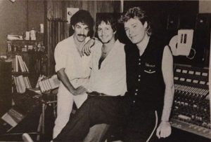 Daryl Hall John Oates and Neil Kernon 1981 Electric lady NY